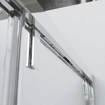 Душевая дверь Vincea Lugano VDS-1L150CL-1, 1500, хром, стекло прозрачное