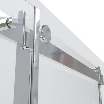 Душевая дверь Vincea Como VPS-1C120CLB, 1200, черный, стекло прозрачное