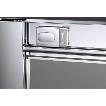 Душевой уголок Vincea (Винчея) Alhpa 800х800 мм (габариты площадки) хром стекло прозрачное VSQ-3AL800CL