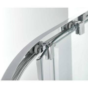 Душевой уголок Vincea Alhpa 900х900 мм (габариты площадки) хром стекло прозрачное VSQ-3AL900CL