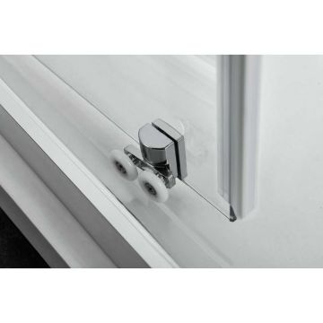 Душевой уголок Vincea (Винчея) Alhpa 1000х1000 мм (габариты площадки) хром стекло прозрачное VSS-3AL100CL