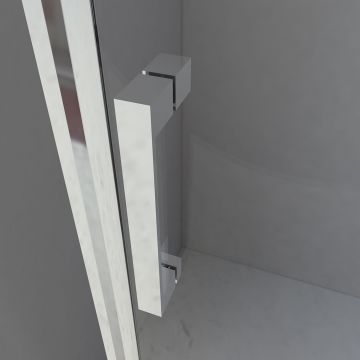 Душевая дверь Vincea Orta VPP-1O900CLB, 900, черный, стекло прозрачное
