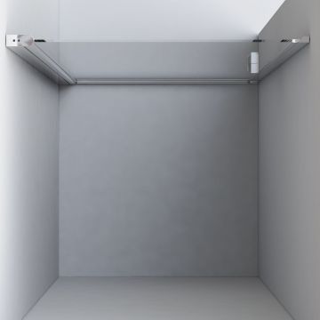 Душевая дверь Vincea Orta VPP-1O900CLB, 900, черный, стекло прозрачное