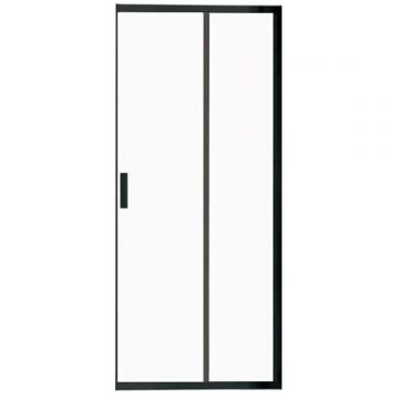 Душевая дверь Vincea (Винчея) Garda VHC-1G100CLB 100х190 черный стекло прозрачное