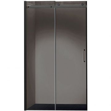 Душевая дверь без пристенного профиля Vincea (Винчея) Como VDS-1C120CGB 120х195 черный стекло тонированное