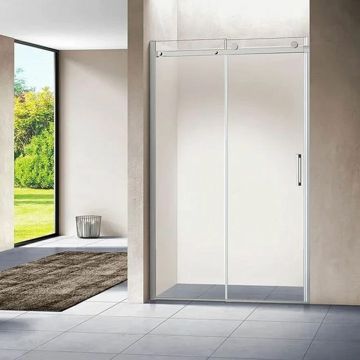 Душевая дверь без пристенного профиля Vincea Como VDS-1C120CL 120х195 хром стекло прозрачное