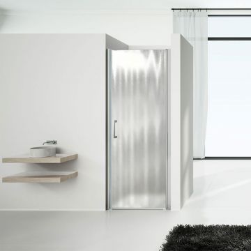 Душевая дверь без пристенного профиля Vincea Orta VDP-1O700CH-R 70х190 хром стекло шиншилла