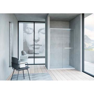 Душевая дверь Vincea Slim Soft VDS-1SS110CL 110х200 стекло прозрачное