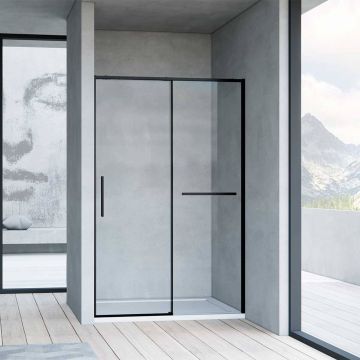 Душевая дверь Vincea Slim Soft VDS-1SS140CLB 140х200 стекло прозрачное