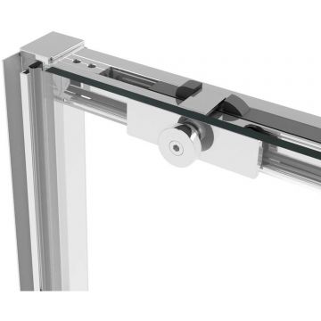 Душевая дверь Vincea (Винчея) Slim Soft VDS-1SS100CL, 1000, хром, стекло прозрачное