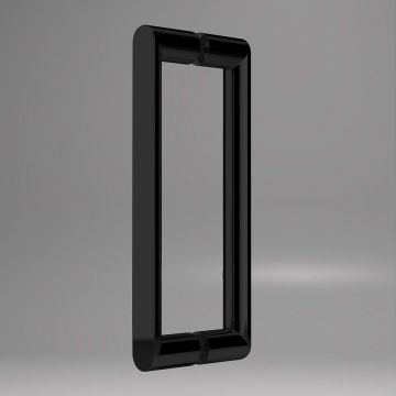 Душевая дверь Vincea (Винчея) Dice VDS-4D120CLB, 1200, черный, стекло прозрачное