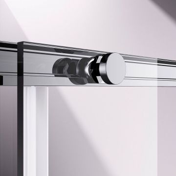 Душевая дверь Vincea Slim-N VDS-4SN110CL, 1100, хром, стекло прозрачное