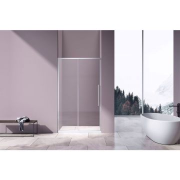 Душевая дверь Vincea (Винчея) Slim-N VDS-4SN130CL, 1300, хром, стекло прозрачное