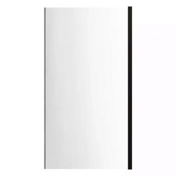 Боковая панель Vincea (Винчея) Garda VSG-1G100CLB, черный, стекло прозрачное