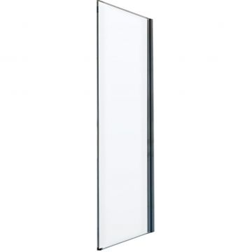 Боковая панель Vincea Como Soft VSG-1CS800CLB, черный, стекло прозрачное