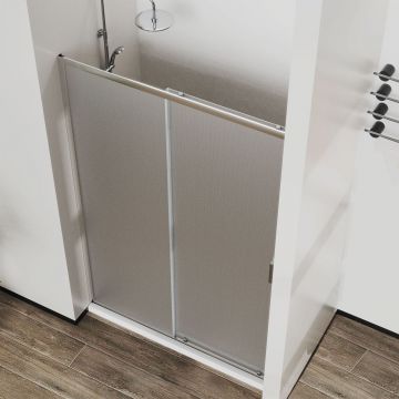 Душевая дверь Vincea City VDS-5CT110MT, 1100, хром, стекло текстурное