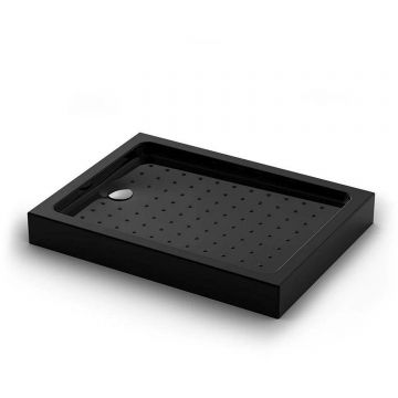 Душевой поддон Veconi (Векони) Tezeo TZ54B-12090-C5 акриловый 900х1200 мм (черный, прямоугольный)