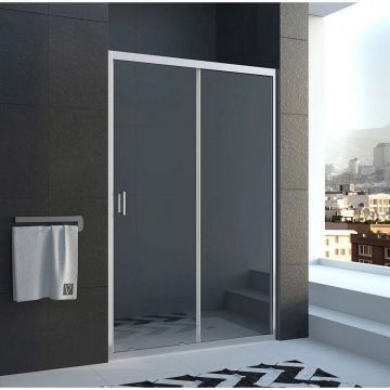 Душевая дверь Veconi (Векони) VN-40 VN40-110-01-C1 1140х1850 стекло прозрачное 5 мм