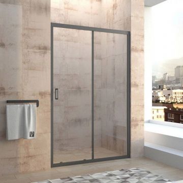 Душевая дверь Veconi (Векони) VN-40B VN40B-140-01-C1 1440х1850 стекло прозрачное 5 мм