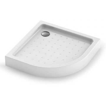 Душевой поддон Veconi (Векони) Tezeo TZ51 TZ51-100-C5 Акриловый 1000x1000x150 мм, белый, полукруглый