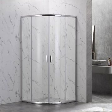 Душевой угол Veconi (Векони) Rovigo 900х900 мм (габариты площадки) стекло прозрачное 4 мм RV202-90-01-C4