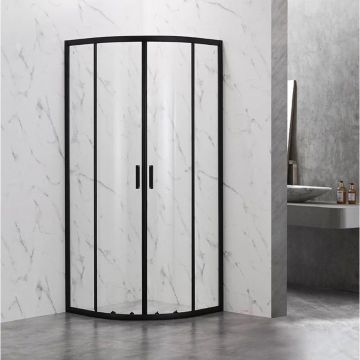 Душевой угол Veconi (Векони) Rovigo 900х900 мм (габариты площадки) стекло прозрачное 4 мм RV202B-90-01-C4