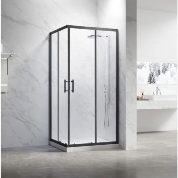 Душевой угол Veconi (Векони) Rovigo 800х1000 мм (габариты площадки) стекло Прозрачное 5 мм RV27B-10080-01-C8