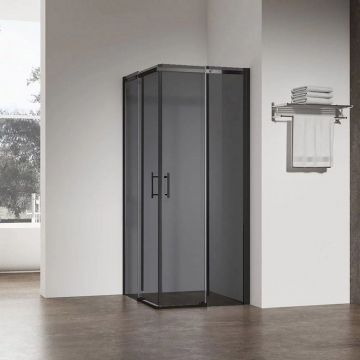 Душевой угол Veconi Rovigo 800х1100 мм (габариты площадки) стекло Тонированное 5 мм RV27B-11080-05-C8