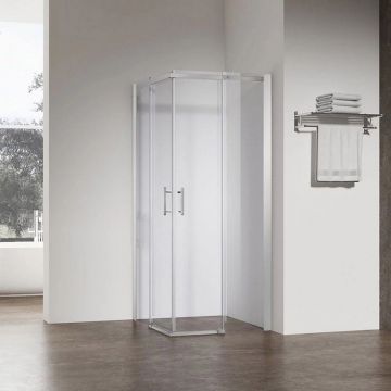 Душевой угол Veconi (Векони) Rovigo 800х1100 мм (габариты площадки) стекло Прозрачное 6 мм RV50CH-11080-01-C8