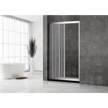 Душевая дверь Veconi (Векони) Vianno 100x195 см стекло прозрачное профиль хром механизм раздвижной (VN31-100-01-C5)