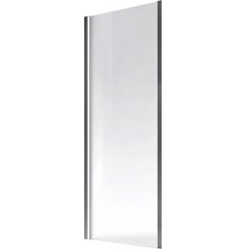 Боковая панель Veconi (Векони) Rovigo KP13-120-01-C5 стекло прозрачное 6 мм 1950х1210 мм хром