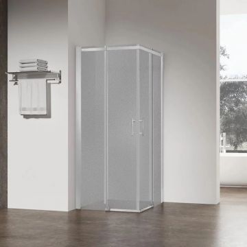 Душевой угол Veconi (Векони) Rovigo RV50CH-L-12090-02-C8 Стекло Pear 6 мм, 1200х1950х900 мм, хром