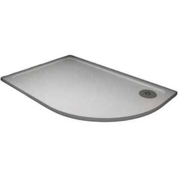 Поддон душевой Veconi Tezeo stone 1000x900x300 мм левый, на каркасе, без сифона (TZ11L-10090A-01-19C3)