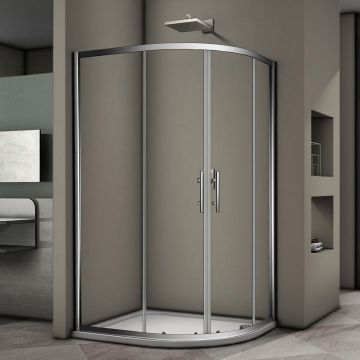 Душевой уголок Veconi Rovigo 120x90x190 см стекло прозрачное, хром, механизм раздвижной (RV08-12090A-01-19C3)