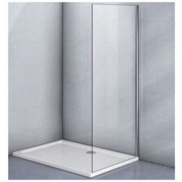 Душевая панель Veconi (Векони) Rovigo 90х195 см стекло прозрачное, хром (KP08-90-01-C5)