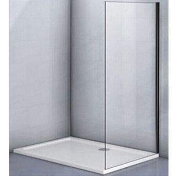 Душевая панель Veconi (Векони) KP05B-90-01-C4 900х1950 мм профиль черный, стекло прозрачное