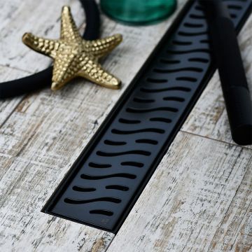 Душевой лоток MCH, Veconi (Векони) Harmony Black 550 мм (V550HB)