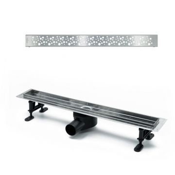 Душевой лоток Timo (Тимо) Drain Protect 600 DP20600-DR20600 с вставкой DR20, Сатин