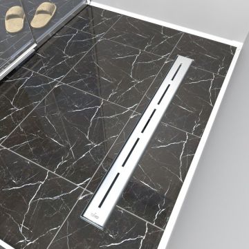 Душевой лоток Timo (Тимо) Drain Protect 600 DP20600-SG20600 с вставкой SG20, Сатин