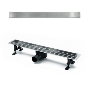 Душевой лоток Timo (Тимо) Drain Protect 700 DP20700-PG20700 с панелью PG20 под плитку, Сатин