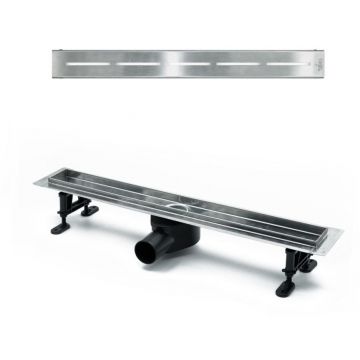 Душевой лоток Timo (Тимо) Drain Protect 800 DP20800-SG20800 с вставкой SG20, Сатин