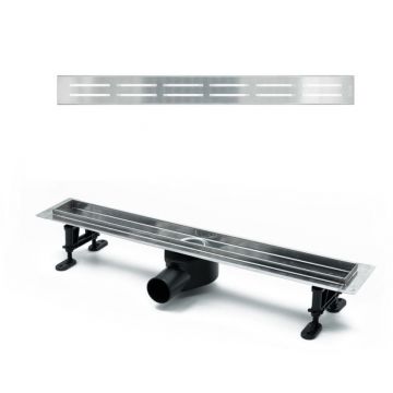 Душевой лоток Timo (Тимо) Drain Protect 900 DP20900-DG20900 с вставкой DG20, Сатин