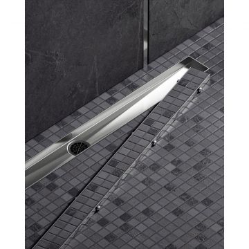 Душевой лоток Timo Drain System 600 DS230206/01 с панелью plate, Сатин