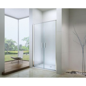 Душевая дверь Berges (Бергес) Legos LS-3 1200х1950 мм, прозрачное стекло 6 мм, профиль хром 062027