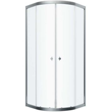 Душевой уголок Тритон (Triton) Альфа-Хром 800х800х1850 мм, прозрачный 4 мм, профиль хром (Щ0000056788) (1 место)