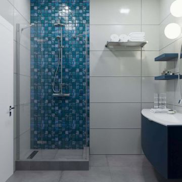 Душевой уголок Тритон (Triton) Брава-Хром 800х1200х1900 мм, прозрачный 6 мм, профиль хром (Щ0000054195) (2 места)