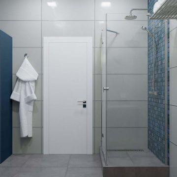 Душевой уголок Тритон (Triton) Брава-Хром 800х1200х1900 мм, прозрачный 6 мм, профиль хром (Щ0000054195) (2 места)