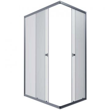 Душевой уголок Тритон (Triton) Вента-Хром 800х1200х1850 мм, прозрачный 4 мм, профиль хром (Щ0000054193) (1 место)