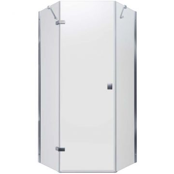 Душевой уголок Тритон (Triton) Сигма-Хром 1000х1000х1900 мм, прозрачный 6 мм, профиль хром (Щ0000056790) (2 места)