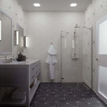 Душевой уголок Тритон (Triton) Сигма-Хром 1000х1000х1900 мм, прозрачный 6 мм, профиль хром (Щ0000056790) (2 места)